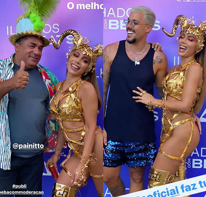 Pai de Anitta aprova <i>affair</i> da cantora com Lipe Ribeiro após gravação de <i>reality show: Shippo!</i>