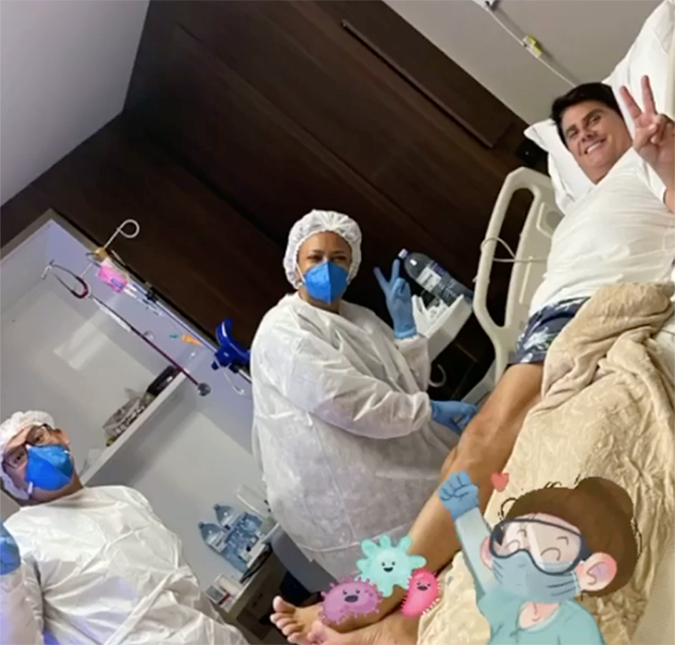 Internado e fazendo reabilitação cardiopulmonar, Cesar Filho recebe boa notícia de fisioterapeuta: - <i>Está praticamente curado</i>