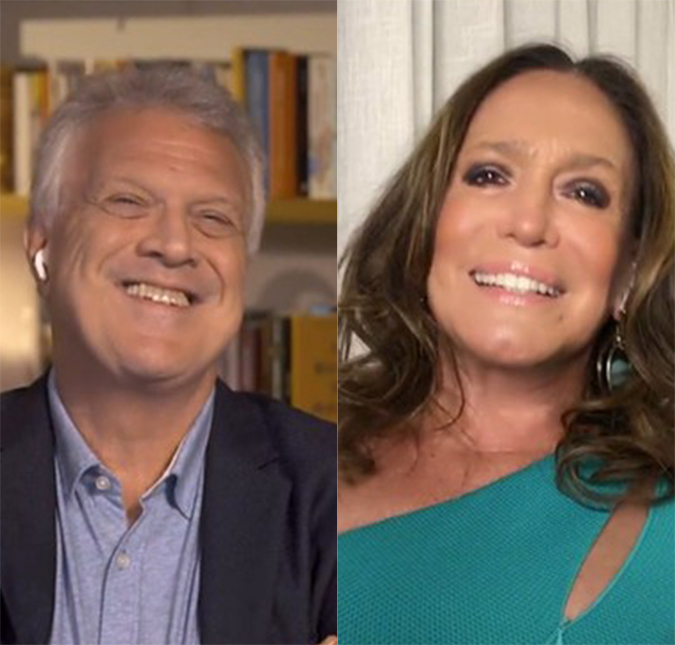 Susana Vieira desabafa com Pedro Bial sobre quarentena e dispara: - <i>Ainda vou transar muito</i>