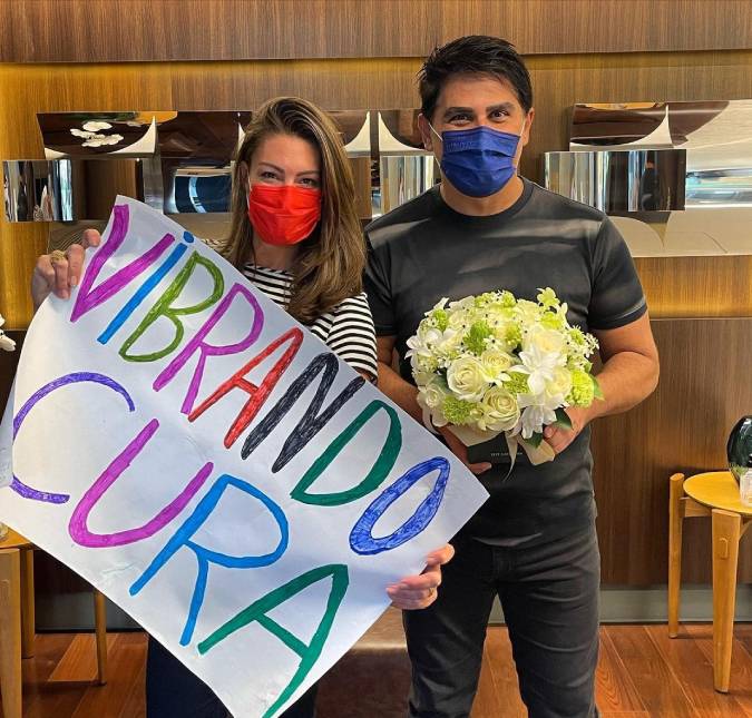 Cesar Filho e Elaine Mickely recebem alta de hospital após internação por causa do coronavírus!