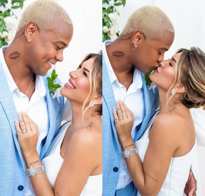 Léo Santana e Lore Improta se casam; confira fotos e vídeo do grande dia!