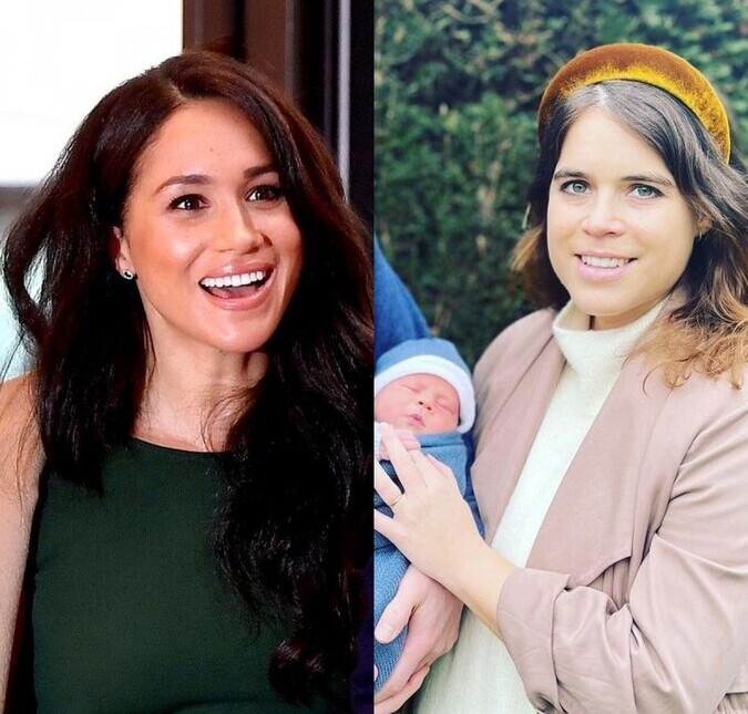 Meghan Markle e princesa Eugenie mantiveram contato próximo durante suas gestações!