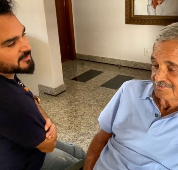 Luciano Camargo desabafa sobre ter perdido velório de seu pai: <i>- Terrível</i>