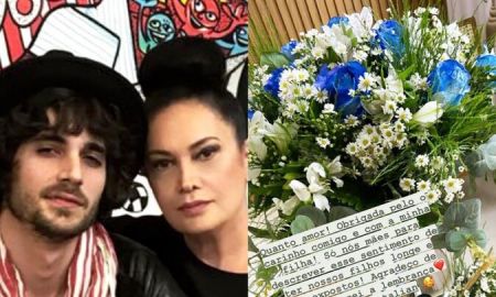 Cristina Karthalian, mãe de Fiuk, manda flores para a casa da mãe de Thaís e desabafa: <i>Estamos juntas</i>