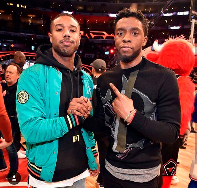 Michael B. Jordan desabafa sobre a morte de Chadwick Boseman: -<i>Gostaria de ter tido mais tempo com ele</i>