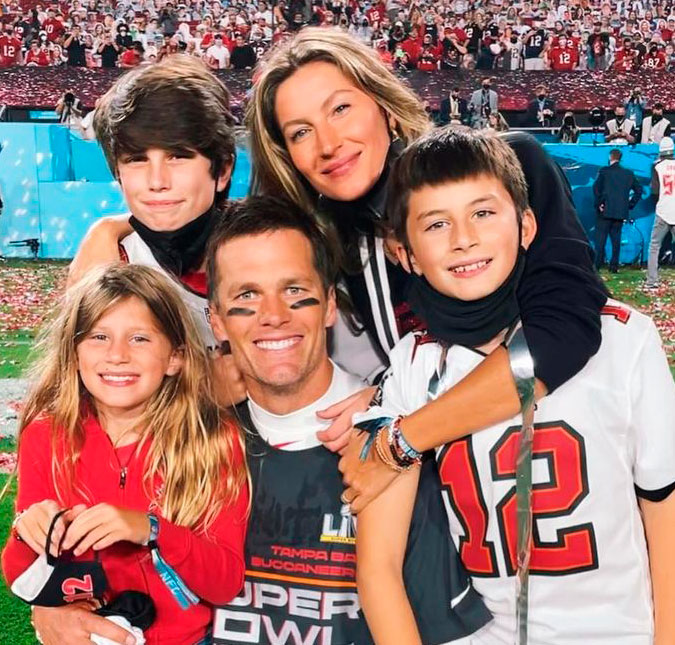 Gisele Bündchen e Tom Brady comemoram 12 anos de casamento: <I>Crescemos muito juntos</i>