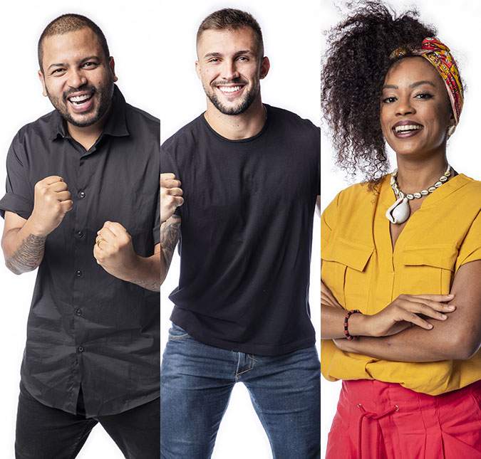 BBB21: Projota, Arthur e Lumena estão no paredão desta semana