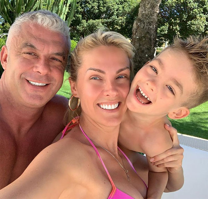 Ana Hickmann compartilha fim de semana em família nas redes sociais: <I>Ficamos grudados o tempo todo</I>