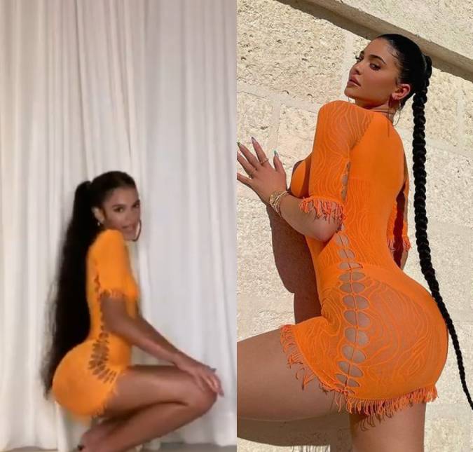 Bruna Marquezine usa mesmo vestido de Kylie Jenner para rebolar até o chão; assista ao vídeo!