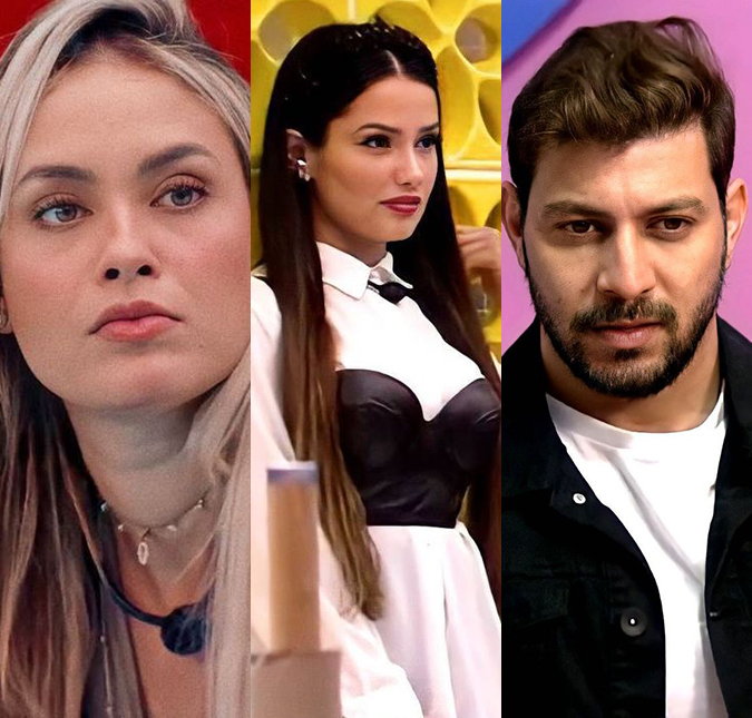 No <i>BBB21</i>, Sarah aponta diferenças com Juliette e Caio diz não confiar na morena: <i>- Tô achando ela muito perigosa</i>