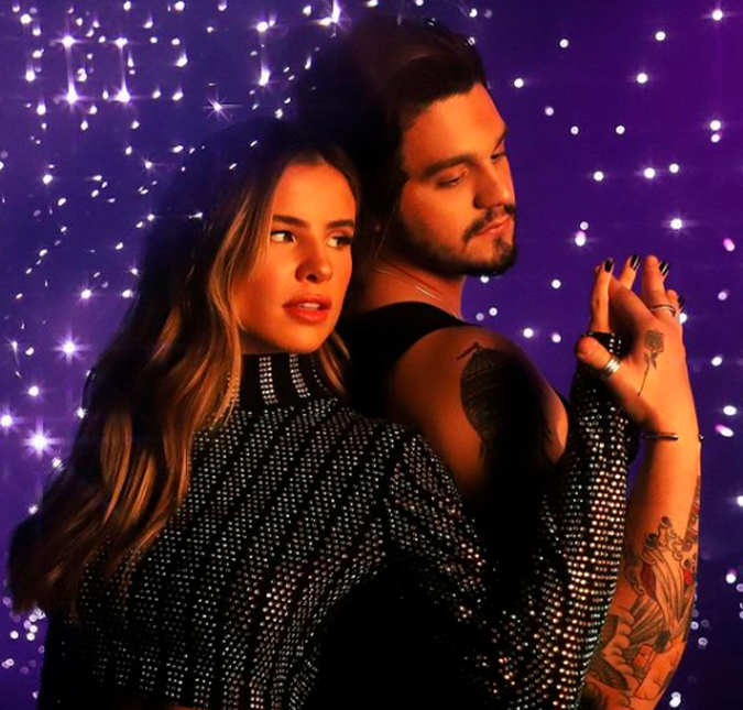 Giulia Be revela que gravou cena de beijo com Luan Santana no videoclipe da música <i>Inesquecível</i>