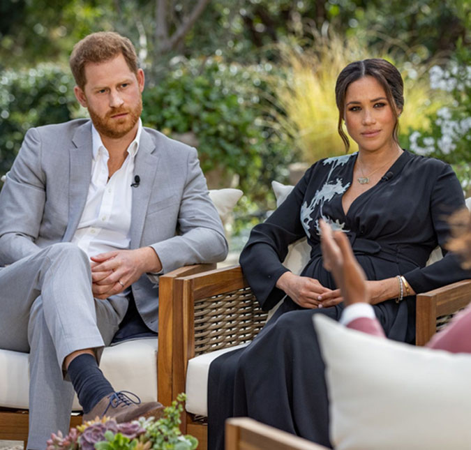 Em entrevista para Oprah Winfrey, Príncipe Harry e Meghan Markle revelam que terão uma menina