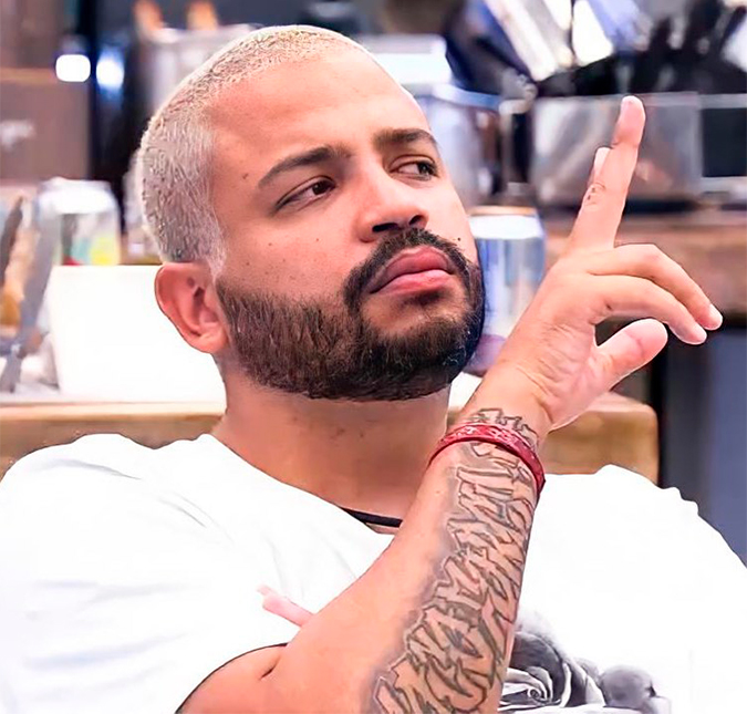 Projota é chamado para o almoço do anjo no <i>BBB21</i>, mas revela: <i>- Não como lasanha</i>