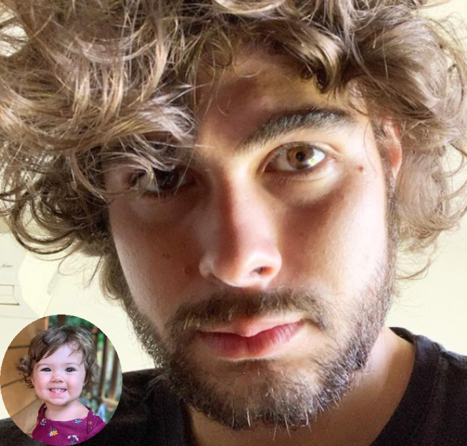Rafael Vitti compartilha sorriso de Clara Maria e <I>web</i> fica derretida