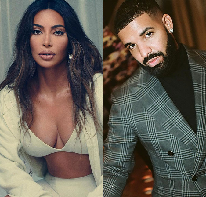 Fãs voltam a desconfiar de relacionamento entre Drake e Kim Kardashian com nova música do <I>rapper</I>; entenda