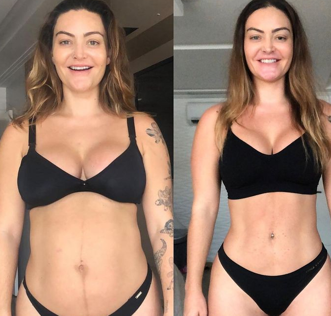 Laura Keller perde 16 quilos e mostra a diferença, veja!