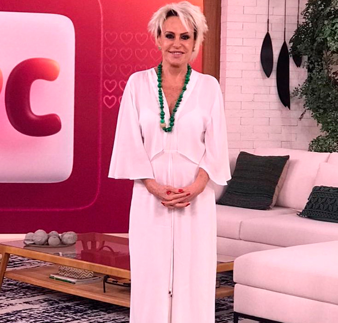 Ana Maria Braga elogia repórter ao vivo no <i>Mais Você</i> e agita a <i>web</i>: <i>- Bíceps maravilhoso</i>