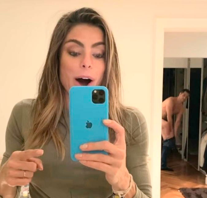 Sem querer, Daniella Cicarelli mostra marido trocando de roupa no <i>Stories</i>