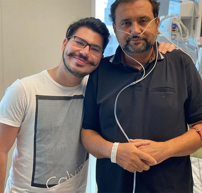 Boas notícias! Geraldo Luís deixa a UTI após 11 dias e desabafa sobre Covid: <I>Nunca mais fui o mesmo após esse vírus</I>