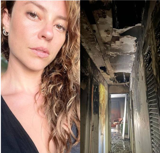 Paolla Oliveira relata incêndio na casa onde mora: <i>Hoje está sendo um dia difícil</i>