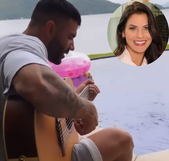 Andressa Suita grava Gusttavo Lima cantando e fãs ficam esperançosos, saiba mais!