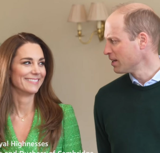 Kate Middleton e Príncipe William gravam vídeo fofo para Dia de São Patrício