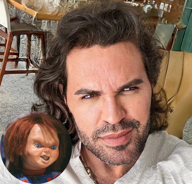 Após aparecer com novo visual, Eduardo Costa vira meme nas redes sociais