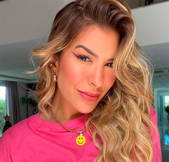 Lore Improta fala sobre alimentação durante a gravidez: <i>- Eu enjoei de todas as proteínas</i>
