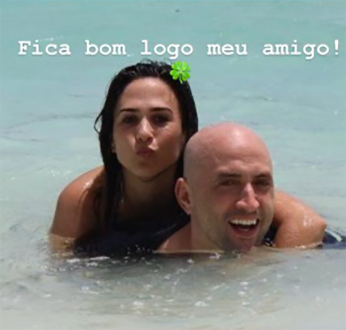 Tatá Werneck fala sobre internação de Paulo Gustavo por Covid-19: <i>Momento difícil</i>