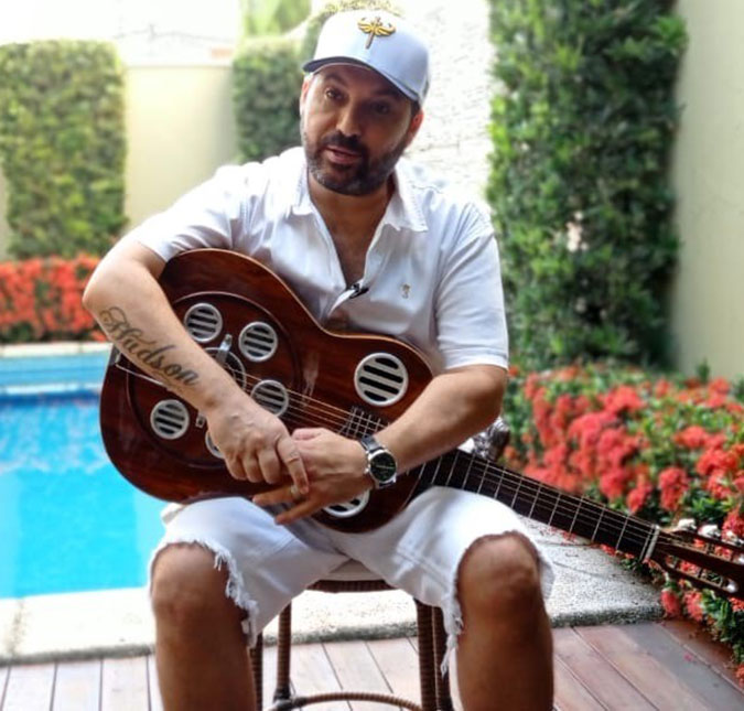 Sertanejo Edson revela que perdeu 10 quilos durante estadia na UTI para tratar Covid-19: <I>- Confesso que quase morri</I>