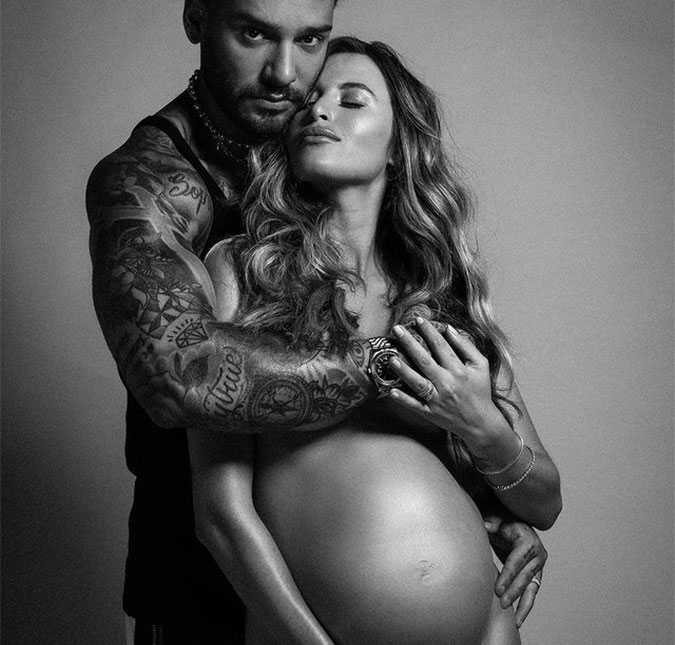 Nasceu! Lucas Lucco e Lorena Carvalho dão boas-vindas ao primeiro filho: <I>- A coisa mais perfeita que eu já vi</I>