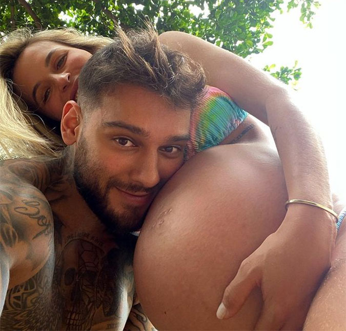 Lucas Lucco exibe o rostinho do filho pela primeira vez em videoclipe de <I>Melhor Amigo</I>; assista!