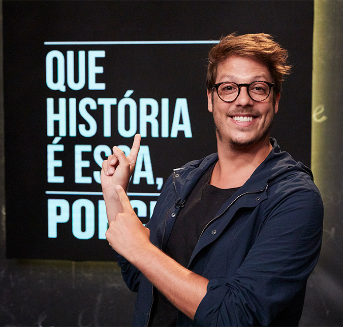 Nova temporada de <i>Que História É Essa, Porchat?</i> promete surpreender os espectadores: <i>Estamos precisando extravasar</i>