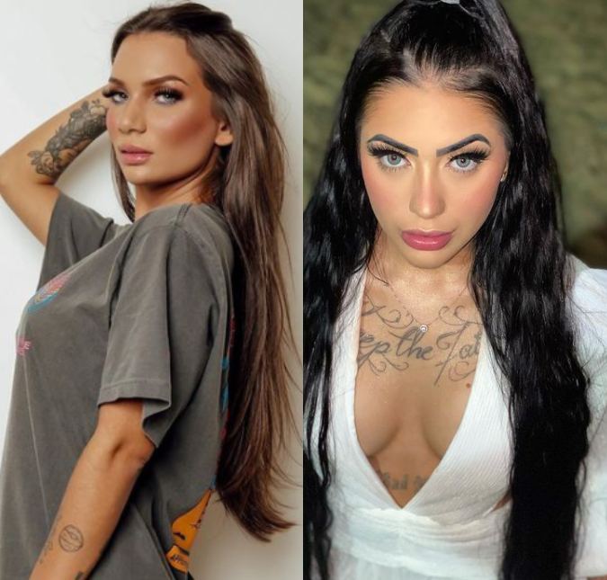 MC Mirella mostra <I>prints</i> de briga com Stéfani Bays, veja!