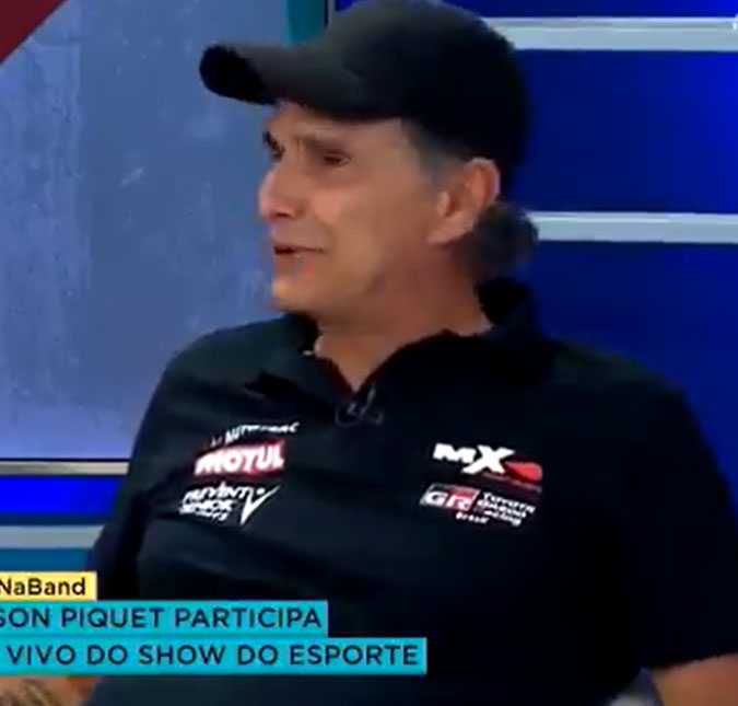 Na <i>Band</i>, Nelson Piquet causa saia-justa ao criticar <i>Globo</i> ao vivo, veja!