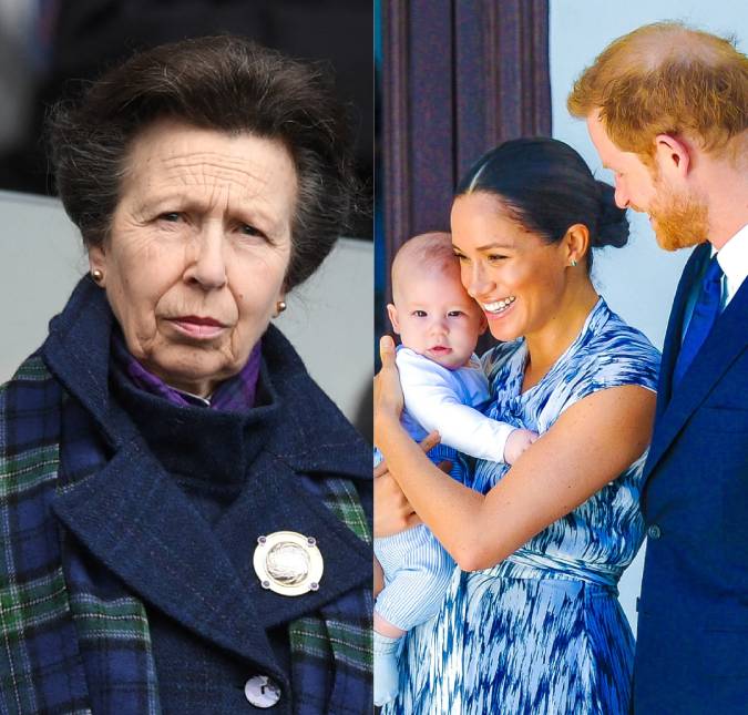 Escritora revela que filha de Rainha Elizabeth II fez o suposto comentário racista sobre o filho de Meghan Markle e príncipe Harry