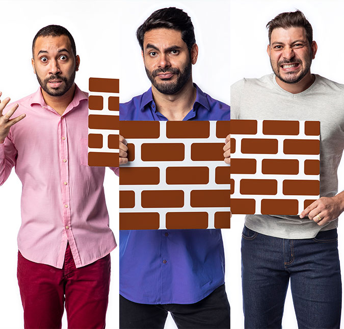 Gilberto, Rodolffo e Caio estão no paredão do <i>BBB21</i>