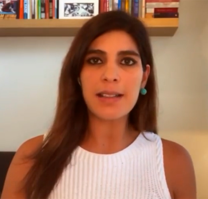 Andréia Sadi revela que é noveleira e adora assistir <i>reality show</i>: <i>- Amo de paixão</i>