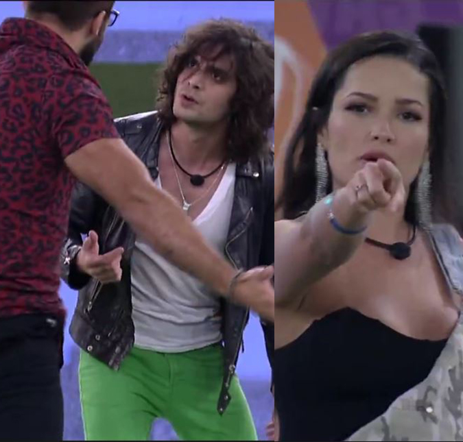 Após briga no jogo da discórdia do <i>BBB21</i>, Fiuk pede para Juliette acompanhá-lo até a cozinha: <i>- Tenho medo do Arthur passar</i>