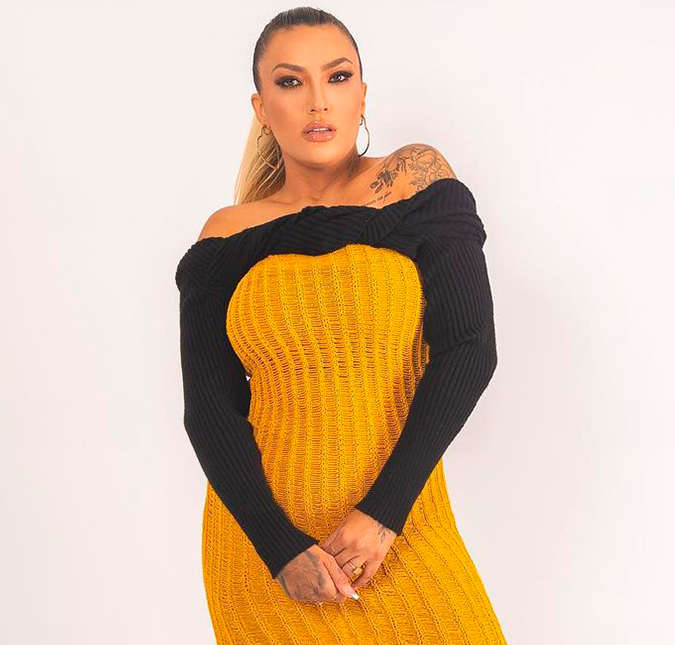Thayse Teixeira, <i>ex-A Fazenda</i>, revela que está grávida: <i>Presente divino</i>