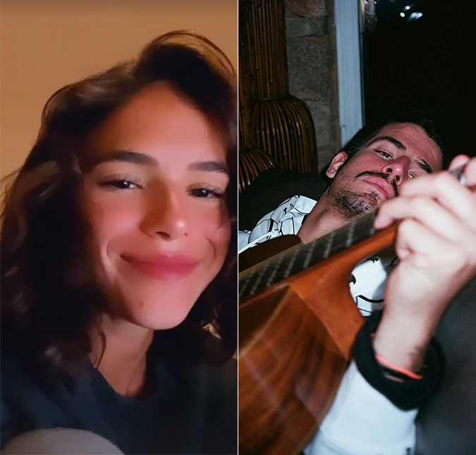 Enzo Celulari reposta imagem de Bruna Marquezine e se declara: <i>Te amo, sério</i>