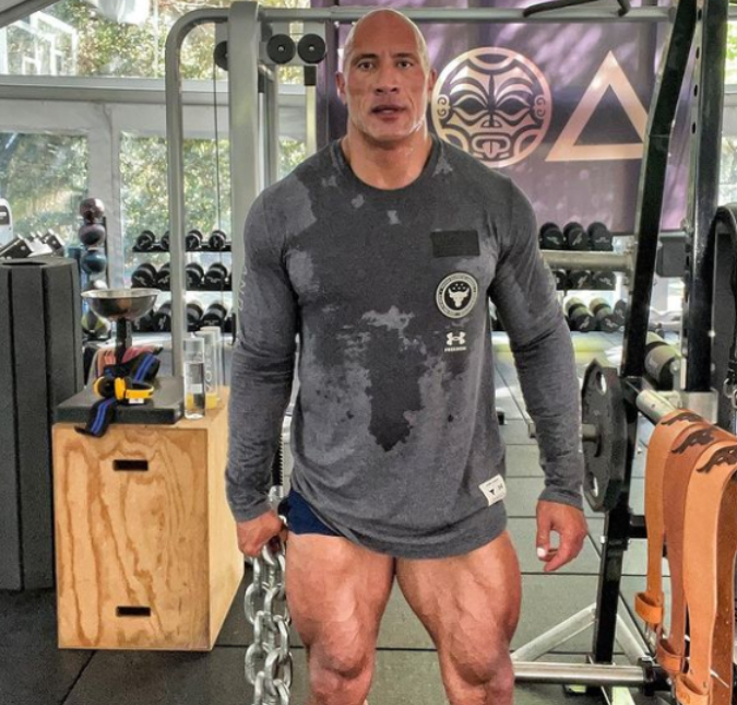 Rotina de Dwayne Johnson The Rock