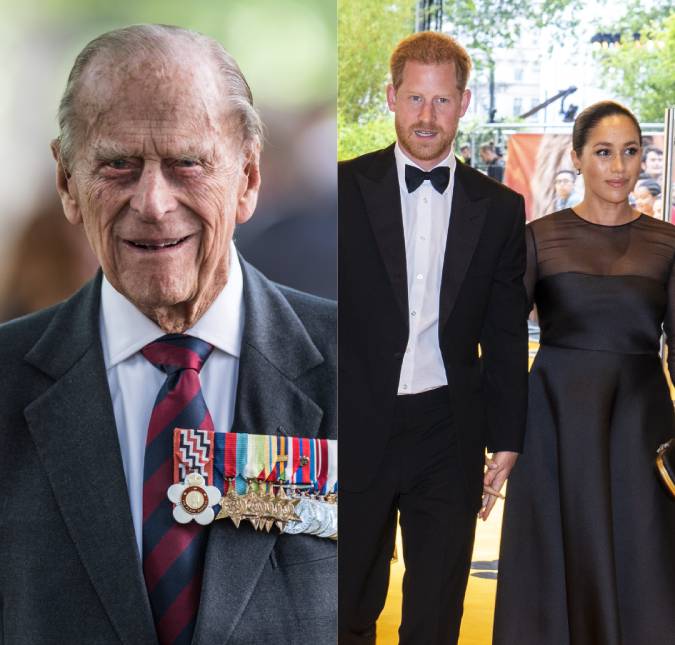 Após a morte de príncipe Philip, saiba se Meghan Markle irá para a Inglaterra com príncipe Harry - e como será o velório