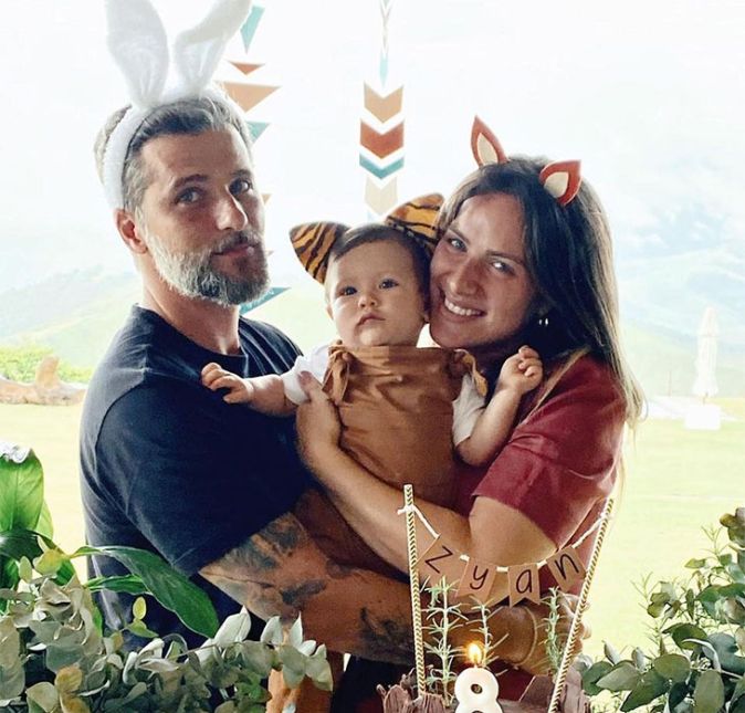 Também teve foto no merversário de oito meses de Zyan!