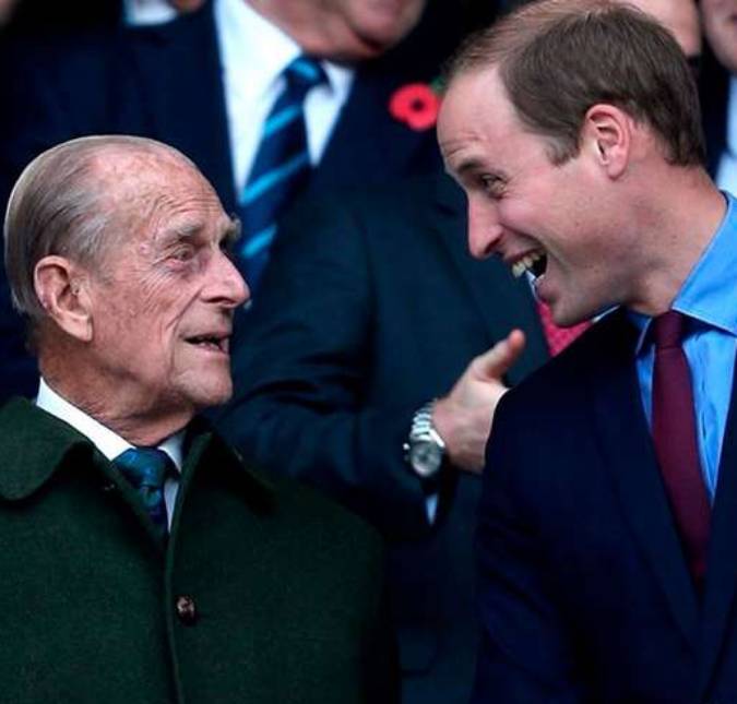 Príncipe William faz linda homenagem a príncipe Philip e cita o <i>malicioso senso de humor</i> do avô; veja!
