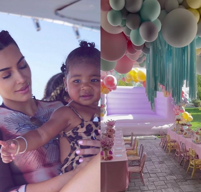 Família Kardashian celebra três anos de idade de True, filha de Khloé com Tristan Thompson