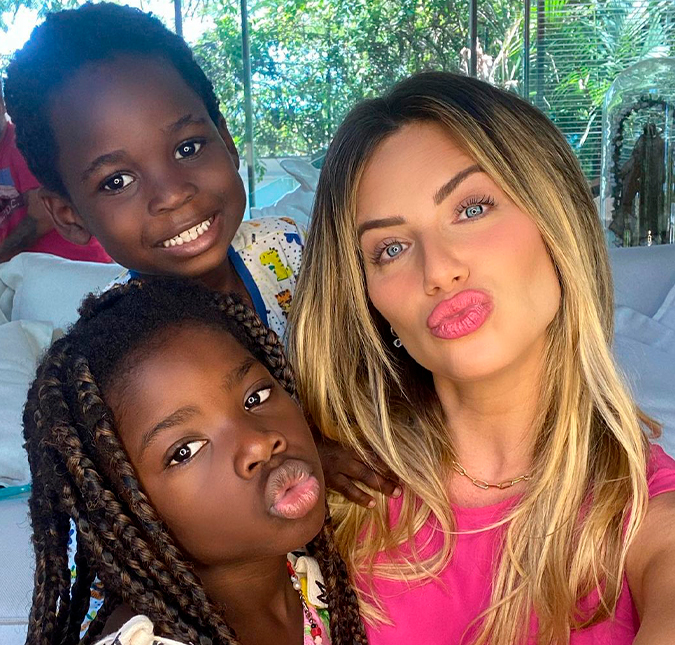 Giovanna Ewbank mostra surpresa de aniversário de Titi e Bless para Bruno Gagliasso; assista!