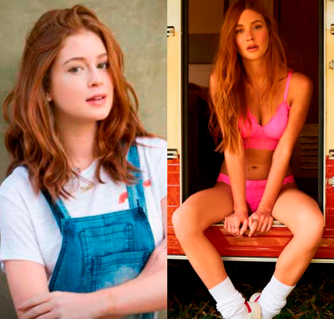 Sete anos após <i>Império</i>, Marina Ruy Barbosa posa de <i>lingerie</i> e fala sobre sua mudança física
