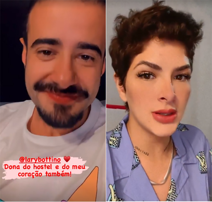 Lary Bottino e Tarso Brant brigam no <i>De Férias com o Ex</i> e esclarecem na <i>web</i>: <i>Uma treta nunca tem um motivo só</i>