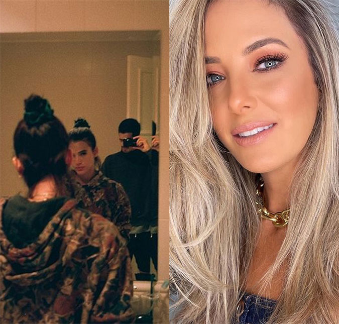 Ticiane Pinheiro entrega que Enzo Celulari <I>dava em cima</I> de Bruna Marquezine desde 2017